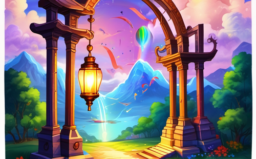 What are the gameplay elements of Dream of Westward Journey Lantern Riddles?